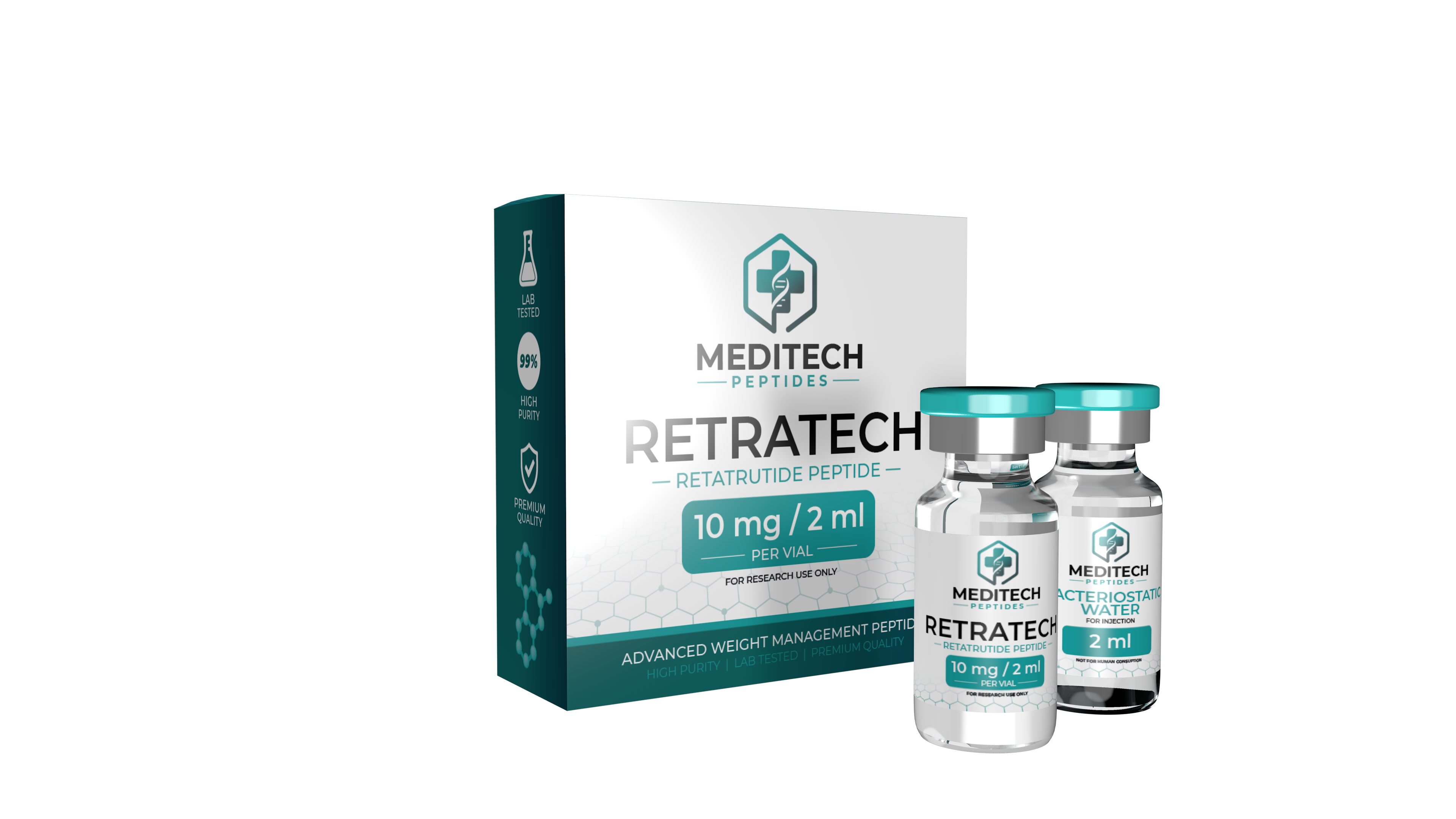 Retratech 10 mg / 2 ml | Meditech Peptides