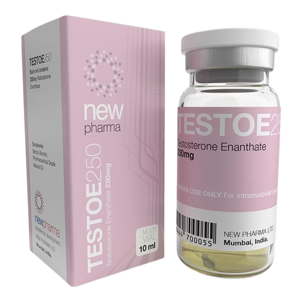 "TESTO E 250 MG (TESTOSTERONA ENANTATO) NEW PHARMA