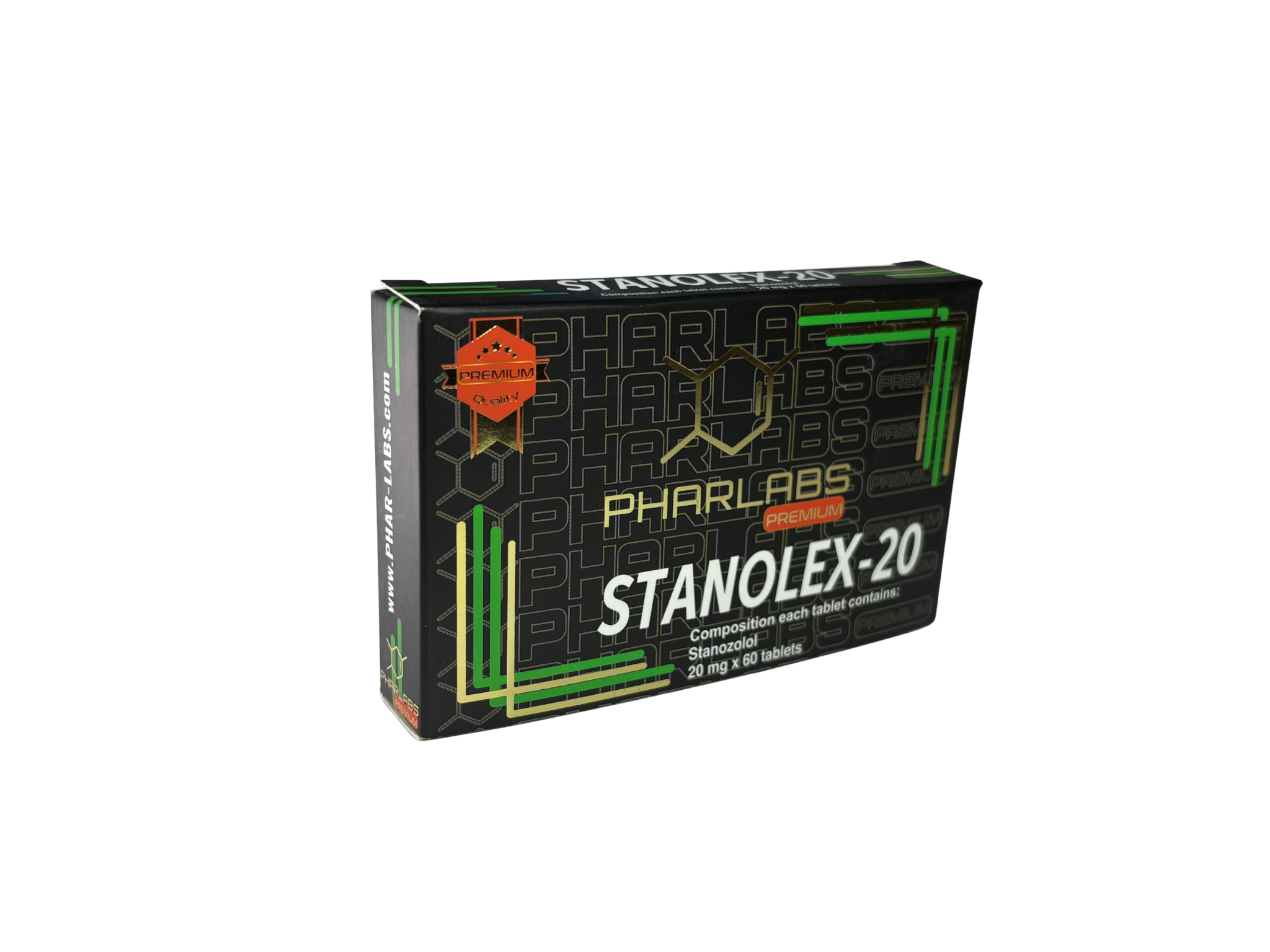 "STANOLEX 20 MG (STANOZOLOL/WINSTROL ORAL) PHAR LABS PREMIUM