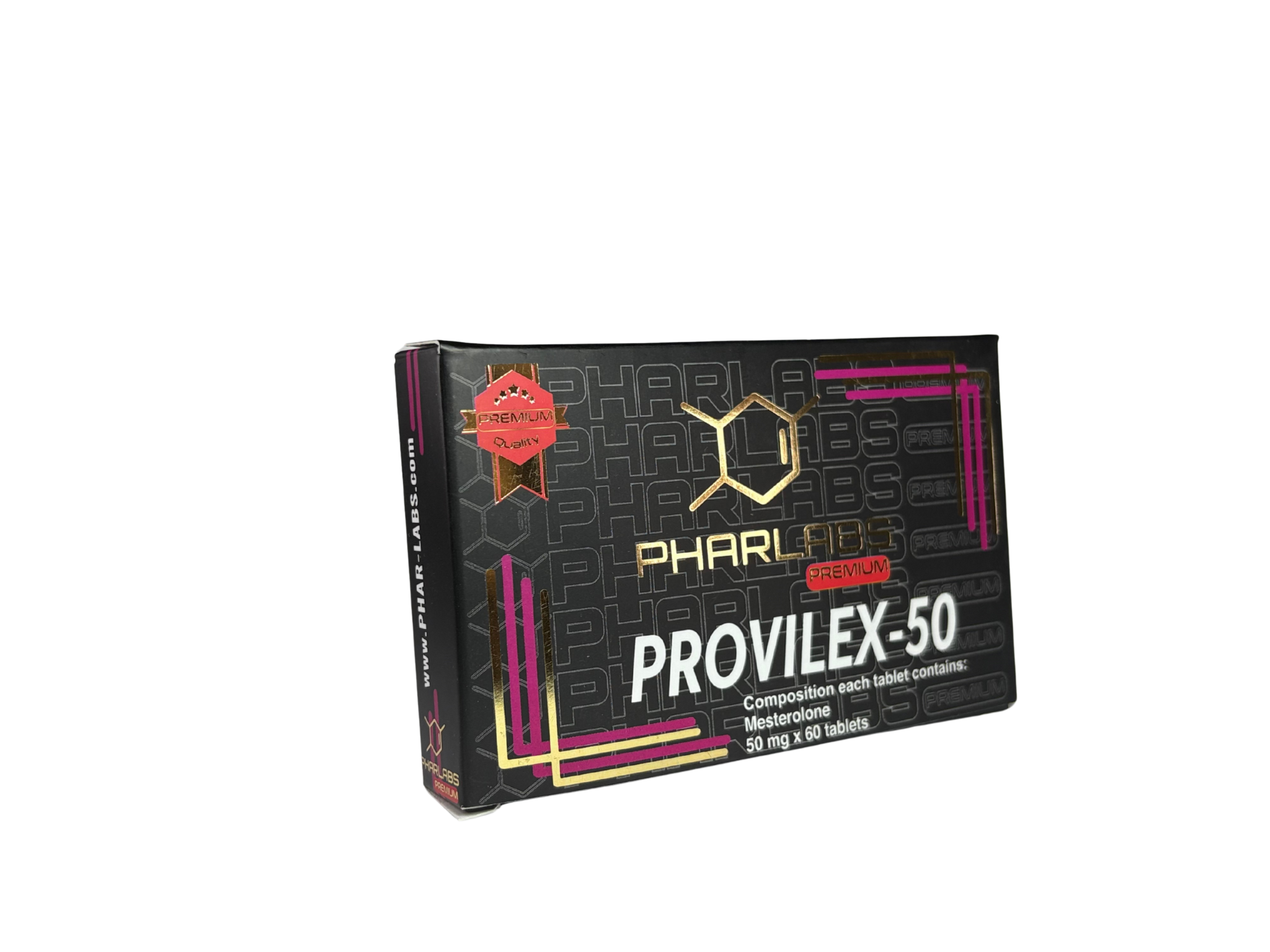 "PROVILEX 50 MG (PROVIRON O MESTEROLONA) PHAR LABS PREMIUM
