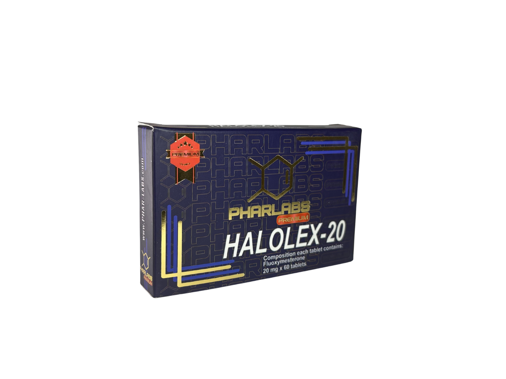 "HALOLEX 20 MG (FLOUXYMETHALONA O HALOTESTIN) PHAR LABS PREMIUM