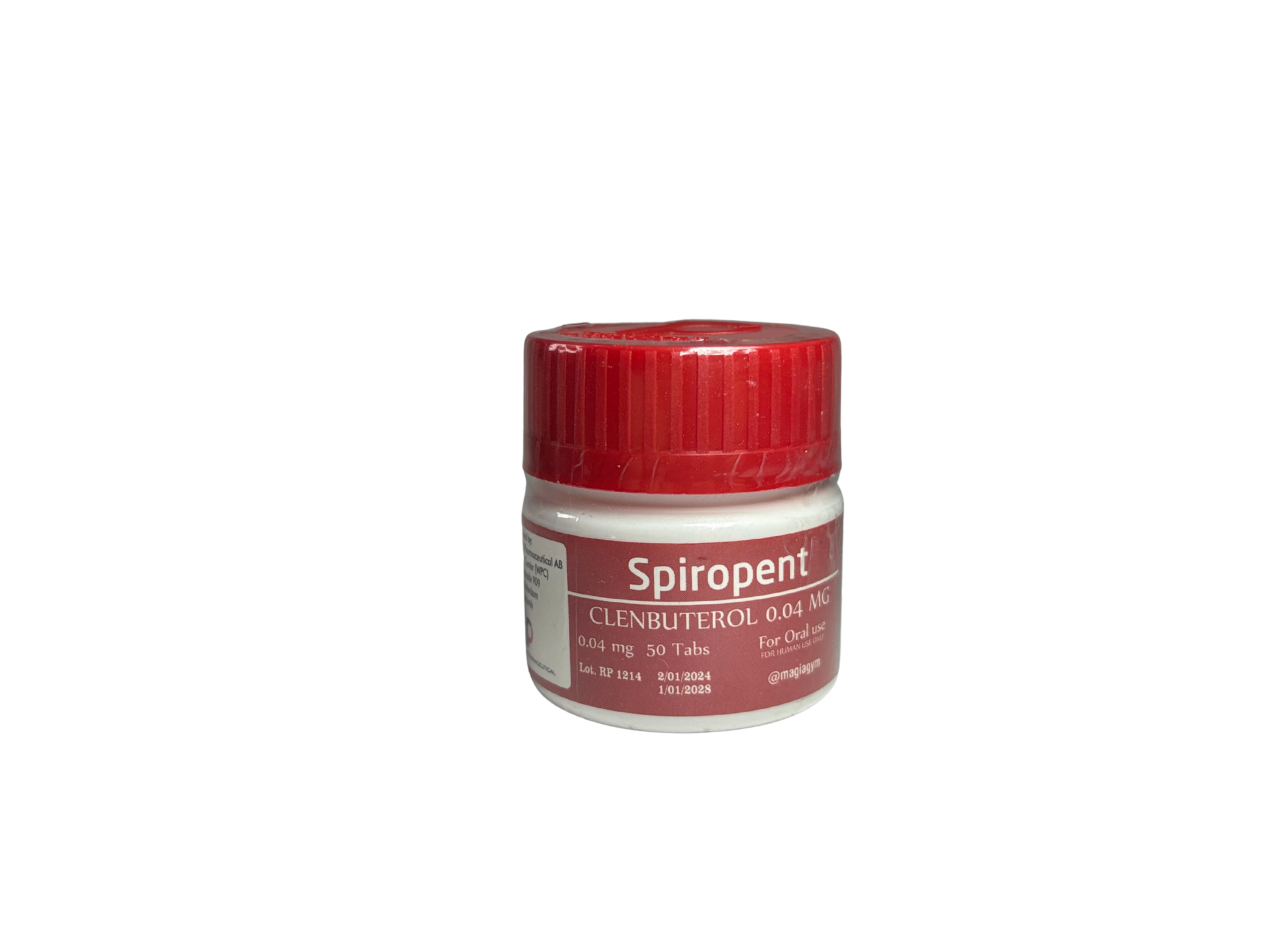 "SPIROPENT 0.4MCG (CLENBUTEROL) ROTTERDAM PHARMACEUTICALS