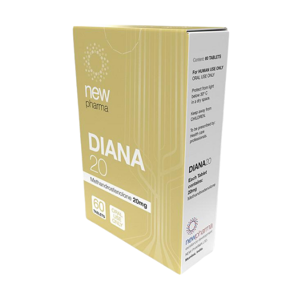 "DIANA 20 MG (METANDROSTANOLONA/DANABOL) NEW PHARMA