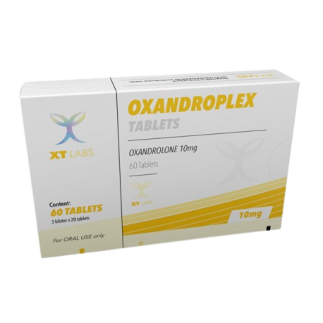 "OXANDROPLEX 10 MG/ 60 TABS (OXANDROLONA) XT LABS