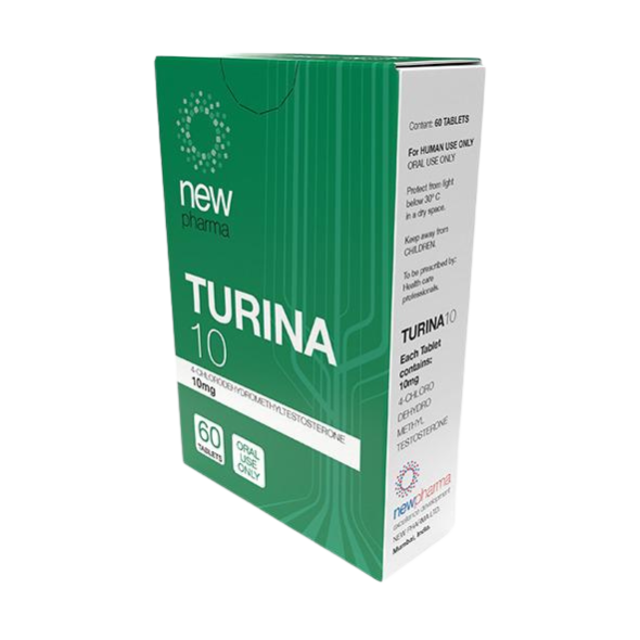 "TURINA 10 MG (TURINABOL) NEW PHARMA