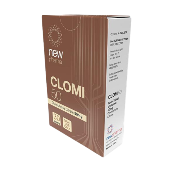 "CLOMI 50 MG (CLOMIFENO) NEW PHARMA