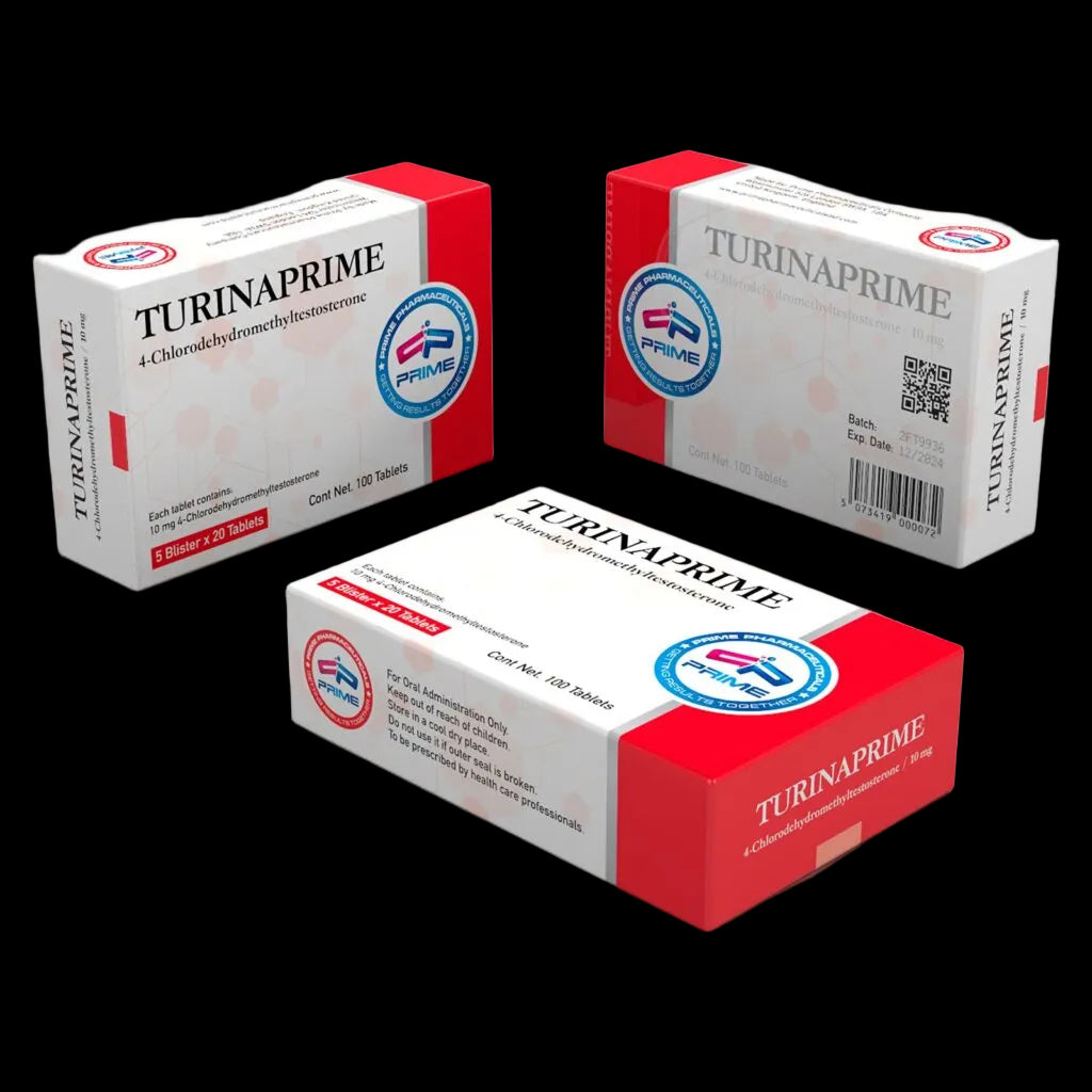 TURINAPRIME | 10 MG | 100 TABLETAS | PRIME PHARMACEUTICALS