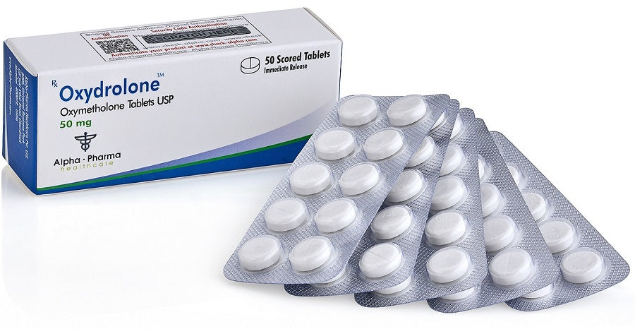 OXYDROLONE 50 MG | 50 TABLETAS | ALPHA PHARMA