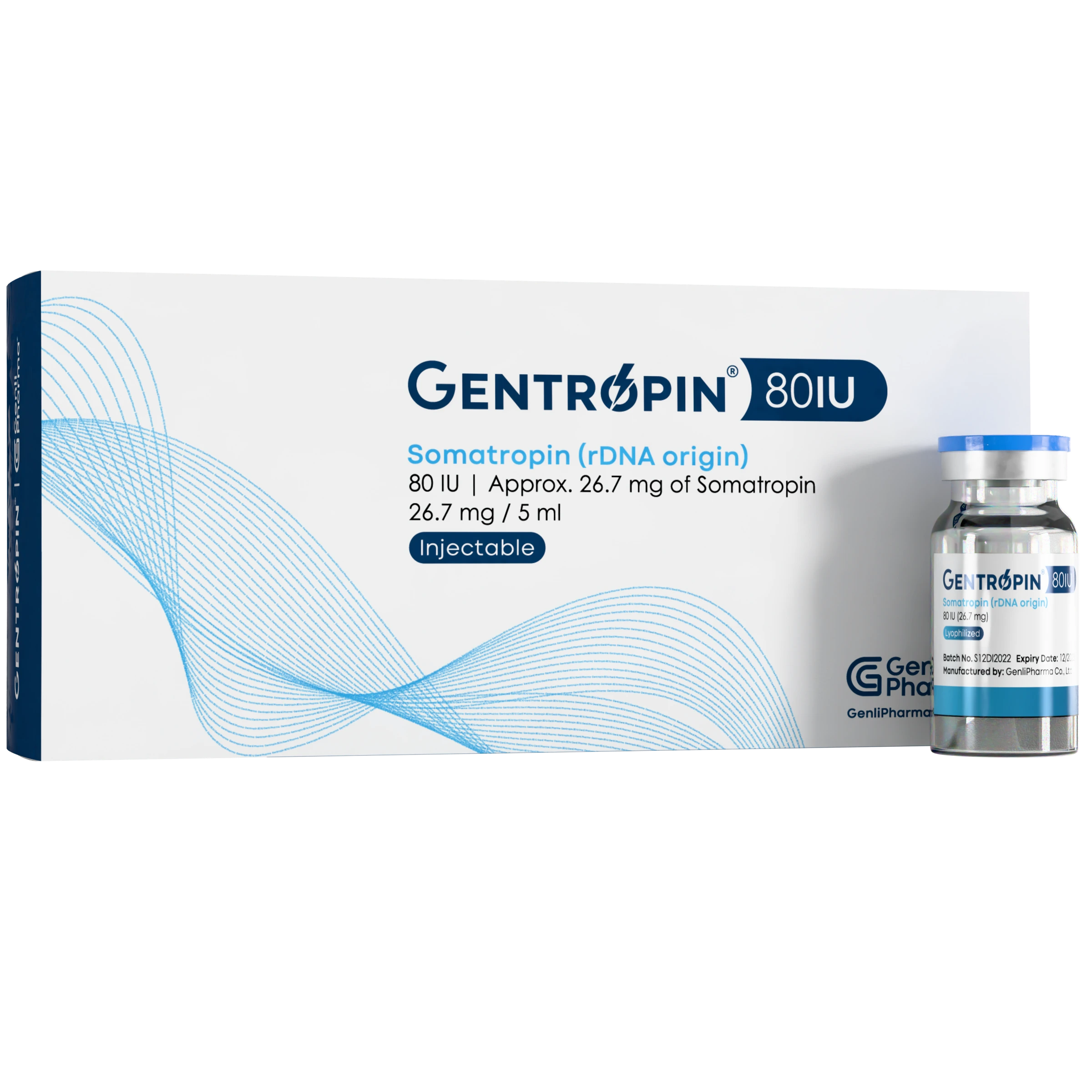 GENTROPIN® 80 UI (26.7 mg / 5 ml)